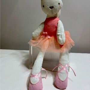 BUNNY RABBIT PINK TUTU DRESS BALLERINA Pink White